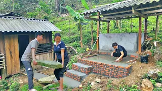 The journey to completing the clean water tank after 5 days of strenuous construction by KONG & NHAT