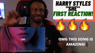 {OMG HARRY STYLES CAN DO THIS?!} HARRY STYLES "SHE" FIRST REACTION!