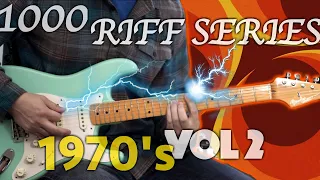 40 Best 70s Guitar Riffs  - Vol 2 (4K)