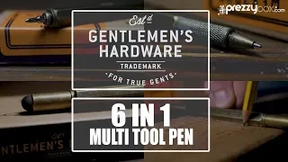 GH 6-in-1 Multi Tool Pen - A Gentleman's Tool