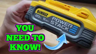 What You Need To Know About The DeWALT Powerstack Batteries!