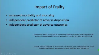 Trauma Anesthesia: Management of Traumatic Injury in the Geriatric Patient