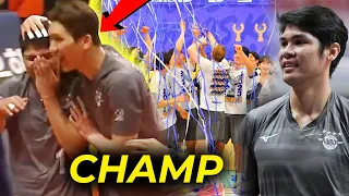 Marck Espejo and Team, CHAMPION sa Korea! Fourth consecutive titles sa Regular League!