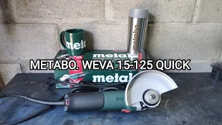 Болгарка Metabo WEVA 15-125 Quick. с регулировкой оборотов.
