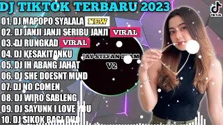 DJ MAPOPO SYALALA X JANJI JANJI SERIBU JANJI DIAPEL MALAM INI | TEBARU 2023 FULL JEDAG JEDUG BASS