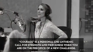 Celine Dion - Courage (Behind the scene Recording)