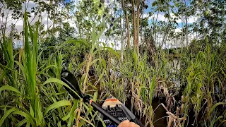 OS MAIORES DO PLANETA, VOCÊ TERIA CORAGEM DE ENTRAR AÍ E IR ATRÁS??? É DE TREMER NA BASE! Pescaria.