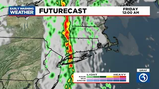 FORECAST: Scattered showers dot state, storms expected overnight