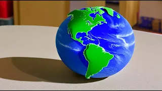 Styrofoam Solar System: DIY Model Earth