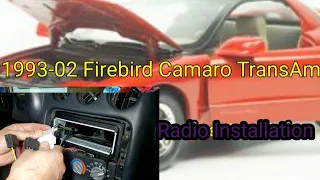 Pontiac Firebird Camaro 93 - 02 radio replacement
