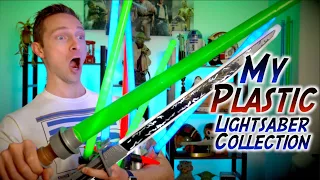 My Plastic Lightsaber Collection!