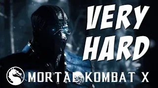 Mortal Kombat X - Sub-Zero (Grandmaster) - Klassic Tower on Very Hard - NO MATCHES LOST!