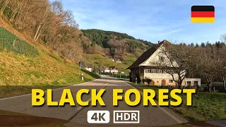 👏🏼 Driving through The BLACK FOREST GERMANY Road Trip 4K from LAHR to MUMMELSEE Schwarzwald 🤯