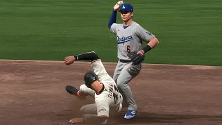 Los Angeles Dodgers vs San Francisco Giants | NLDS Game 5 - MLB 10/14 Highlights - MLB The Show 21