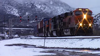 BNSF's Cajon Pass - The February Freeze