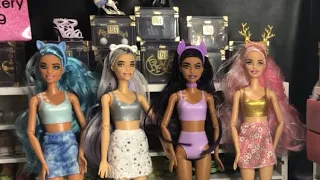 Barbie: Cutie Reveal Sparkle Series Rebody and Restyle with Skin tone Matches
