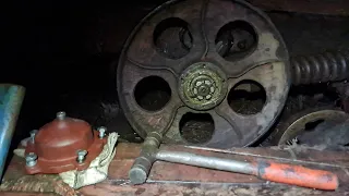 Ремонт направляющего колеса (ленивца) на тракторе ДТ75 часть 2