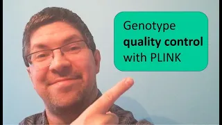 Genomics in practice - SNP data quality control with PLINK