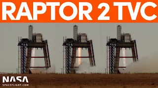 SpaceX Raptor 2 Gimbal Testing. Elon's New Electric Actuators?