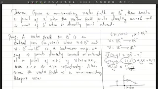 Lec 23. Brouwer fixed point theorem