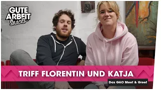 Triff Florentin und Katja - das GAO Meet & Greet | Gute Arbeit Originals