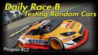 GT Sport - Daily Race B - Testing Cars - Peugeot RCZ #GranTurismo #T300RS #PS5 #SimRacing