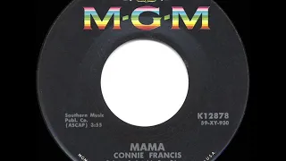 1960 HITS ARCHIVE: Mama - Connie Francis