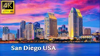 San Diego USA - 4K UHD Drone Film