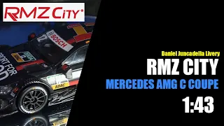 RMZ city Mercedes AMG c coupe diecast 1:43 DTM Daniel Juncadella Livery