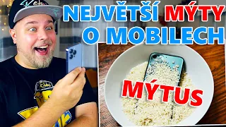 10 NEJVĚTŠÍCH MÝTŮ O MOBILECH KTERÝ JSOU LEŽ