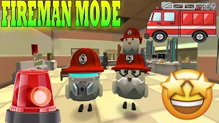 FIREMAN MODE PART 2 | Chicken Gun Fireman Mode