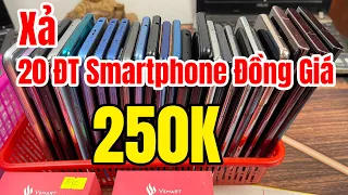 XẢ Hàng Ngày Lễ 30/4- 01/5 | Đồng Giá 20 ĐT Smartphone 250K | S22 Ultra - S20 Plus - Redmi Note 11 !