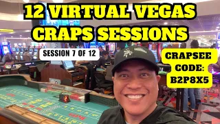 Craps is like a Slot Machine: The Jackpot comes at the end.  27 Roll Monster!