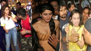 जब फैंस ने हीरोइन के साथ सरेआम कर दी ये ग़लत हरकत! Bollywood Actress Incident caught on Camera