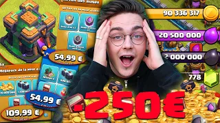 JE PASSE HDV 14 ! et j'ACHÈTE TOUTES LES OFFRES (250€) / Clash of clans FR