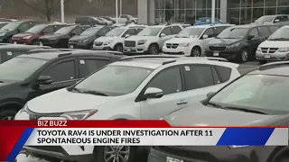 Engine fires in nearly 1.9M Toyota RAV4 SUVs investigated