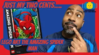 Just My Two Cents… LEGO Art The Amazing Spider-Man