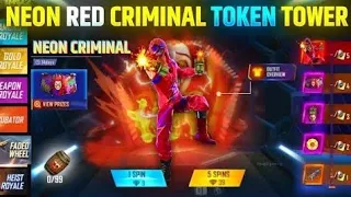 Red criminal neon criminal spin😍 | Glitch Ascension event spin😱 | Kitne Diamond Lagenge New Event me