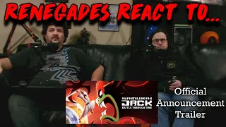 Renegades React to... Samurai Jack - Battle Through Time | Official Announcement Trailer