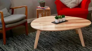 DIY Mid-Century Modern Coffee Table