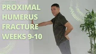 Proximal Humerus Fracture Weeks 9-10 | Wall Plank & Tricep Shoulder Series | Phase IX