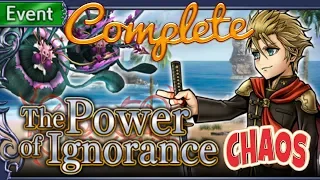 『DFFOO GL』COMPLETE JACK EVENT CHAOS - NO SUPPORT