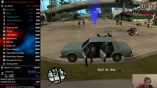 GTA:SA No Major Glitches SPEEDRUN in 4:46:35