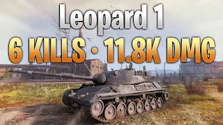 Leopard 1 - Carry (6 Kills - 11.8k Dmg)