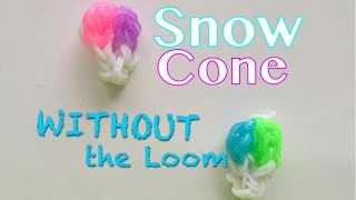 EASY Snow Cone Charms WITHOUT Rainbow Loom