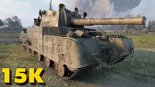 Type 5 Heavy - Damage Blocking King - World of Tanks Gameplay