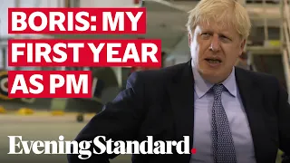 Boris Johnson talks Brexit and coronavirus as he reflects on first year as Prime Minister