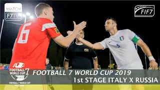 Italy vs Russia - Football 7 World Cup 2019 - 1st Stage (Men)