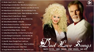 Kenny Rogers, James Ingram, David Foster, Dan Hill, Mariah Carey 💛 Duet Songs Male And Female