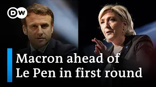 French election: Macron and Le Pen set to face off in second round, exit polls show | DW News